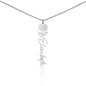 Floral Essence Name Necklace