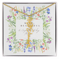 Floral Essence Name Necklace