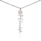 Floral Essence Name Necklace