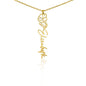 Floral Essence Name Necklace
