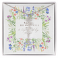 Floral Essence Name Necklace